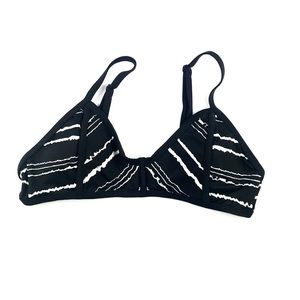 RVCA Women's Black Abstractive Bralette